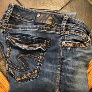 Silver jeans